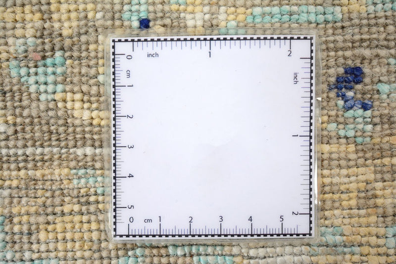 Designermatta runt  - 201 x 199 cm - flerfärgad