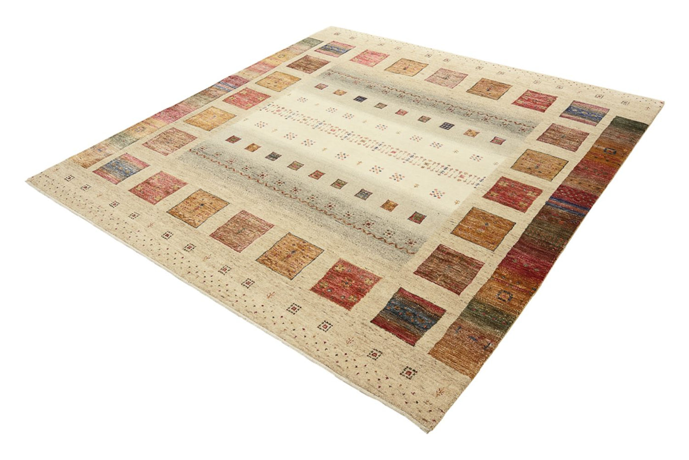 Indo Loribaft Mattan 205x203cm - Ullmatta