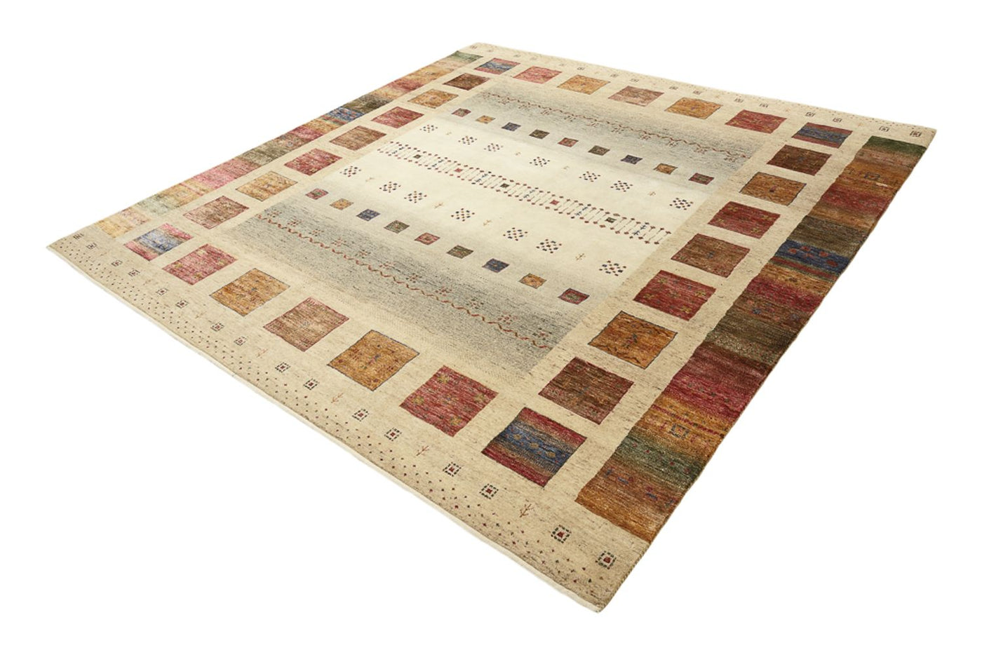 Indo Loribaft Mattan 253x249cm - Ullmatta