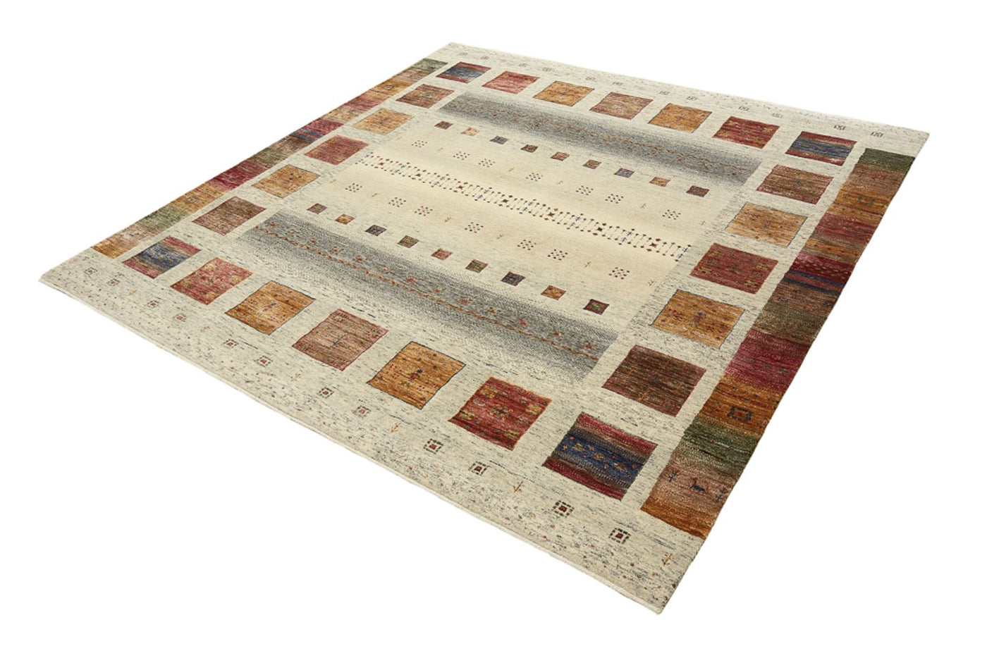 Indo Loribaft Mattan 201x196cm - Ullmatta