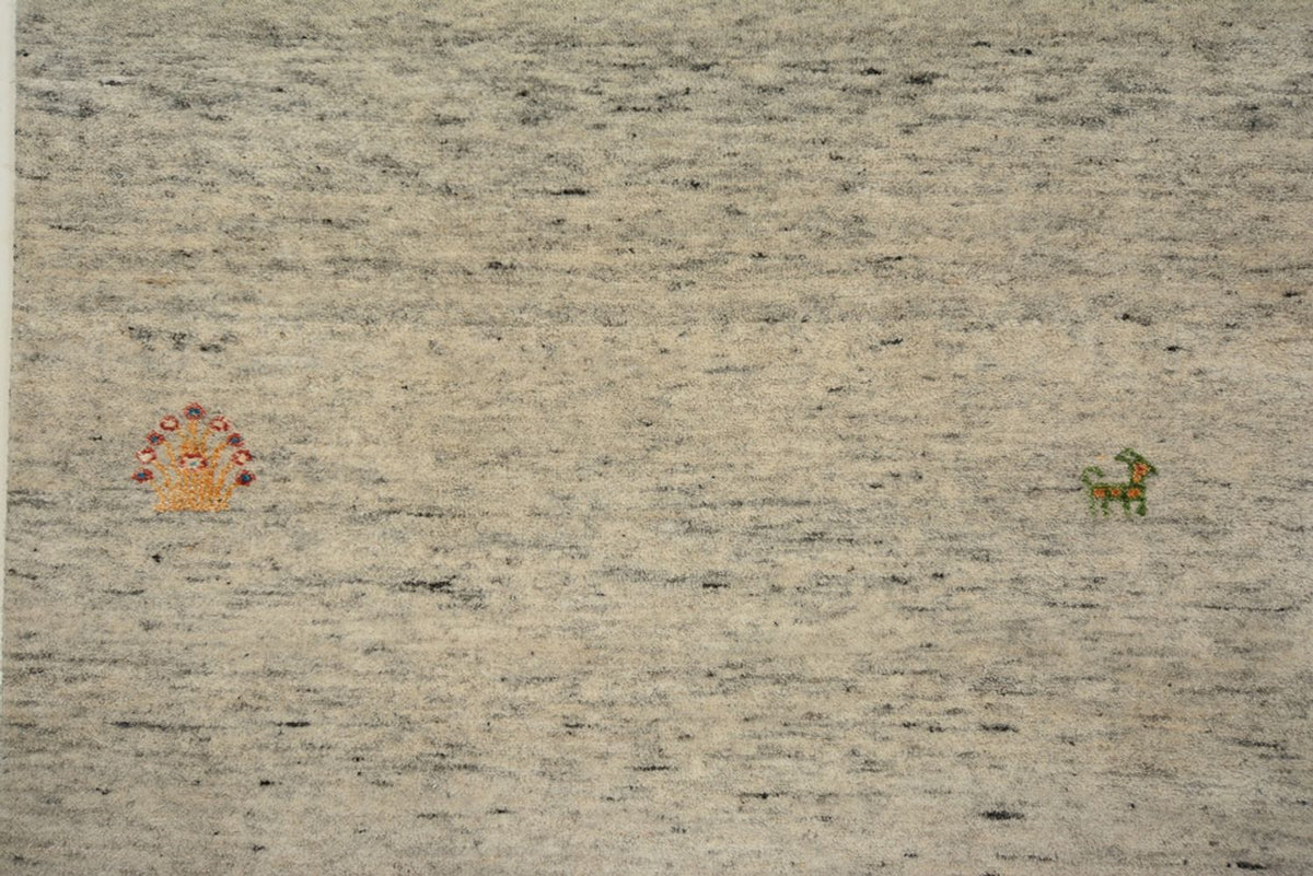 Runner Gabbeh-mattan - Loribaft Indus - 292 x 83 cm - kamel