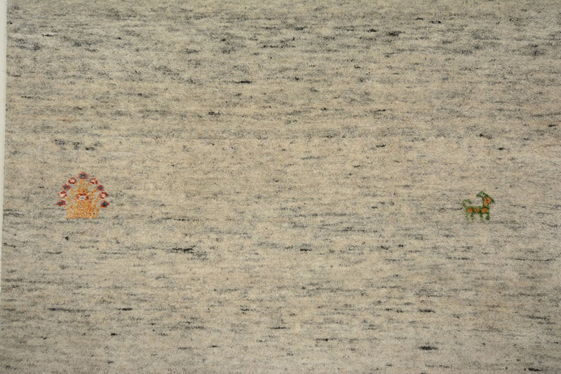 Runner Gabbeh-mattan - Loribaft Indus - 292 x 83 cm - kamel