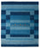 Gabbeh-mattan - Loribaft Indus - 299 x 250 cm - havsblått
