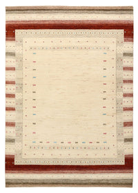 Gabbeh-mattan - Loribaft Indus - 243 x 171 cm - ljusbeige