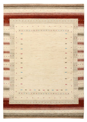 Gabbeh-mattan - Loribaft Indus - 243 x 171 cm - ljusbeige