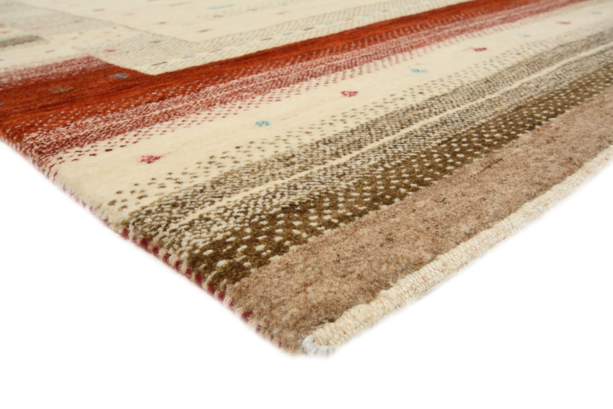Gabbeh-mattan - Loribaft Indus - 229 x 174 cm - ljusbeige