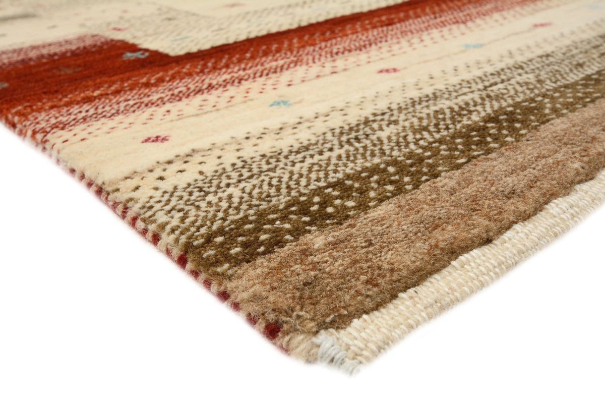 Gabbeh-mattan - Loribaft Indus - 199 x 155 cm - ljusbeige