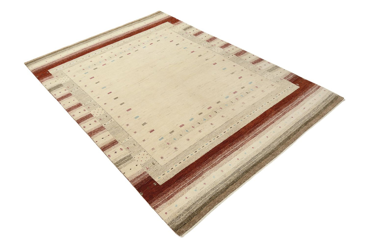 Gabbeh-mattan - Loribaft Indus - 205 x 152 cm - ljusbeige