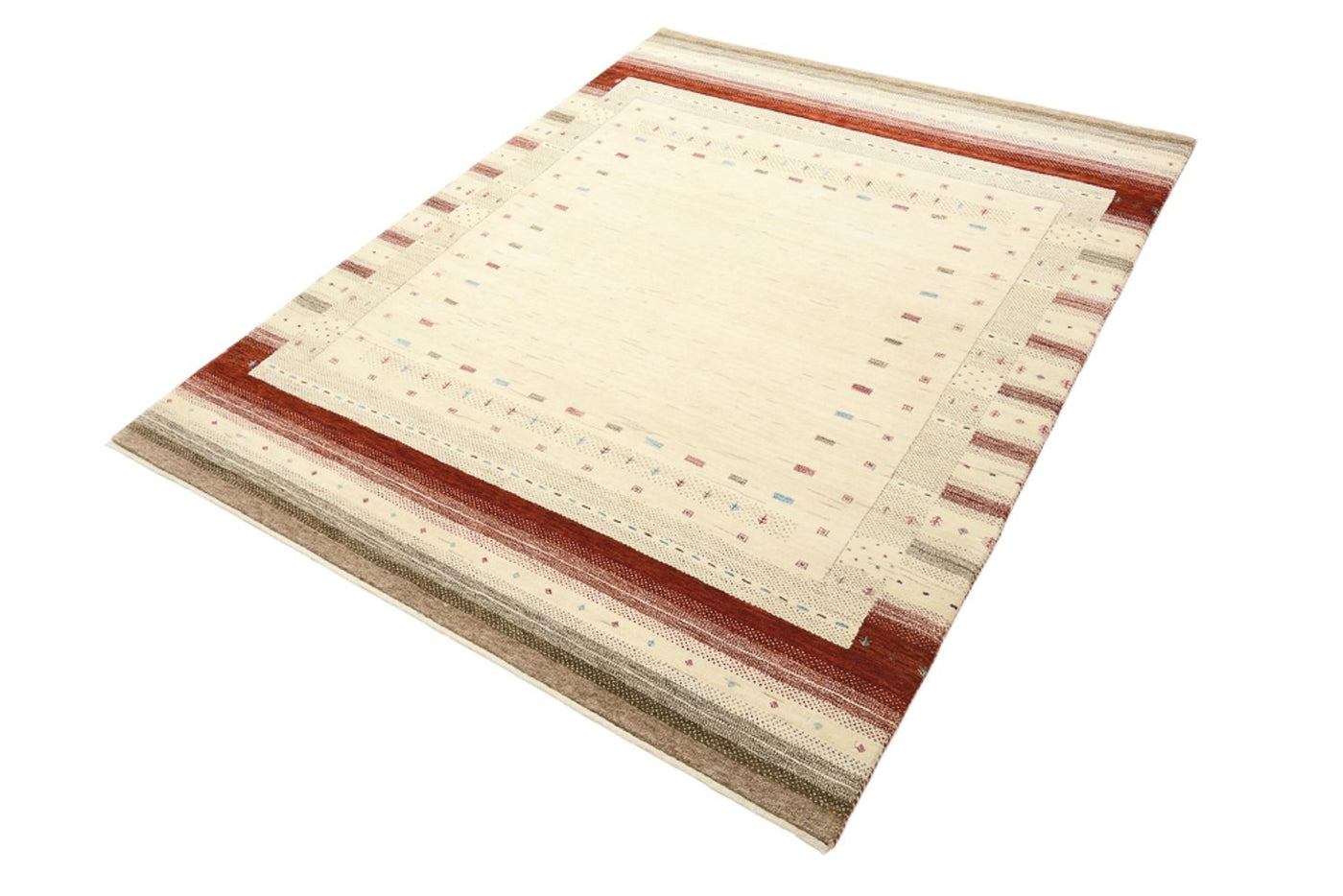 Indo Loribaft Mattan 194x154cm - Ullmatta