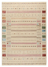 Gabbeh-mattan - Loribaft Indus - 246 x 174 cm - ljusbeige