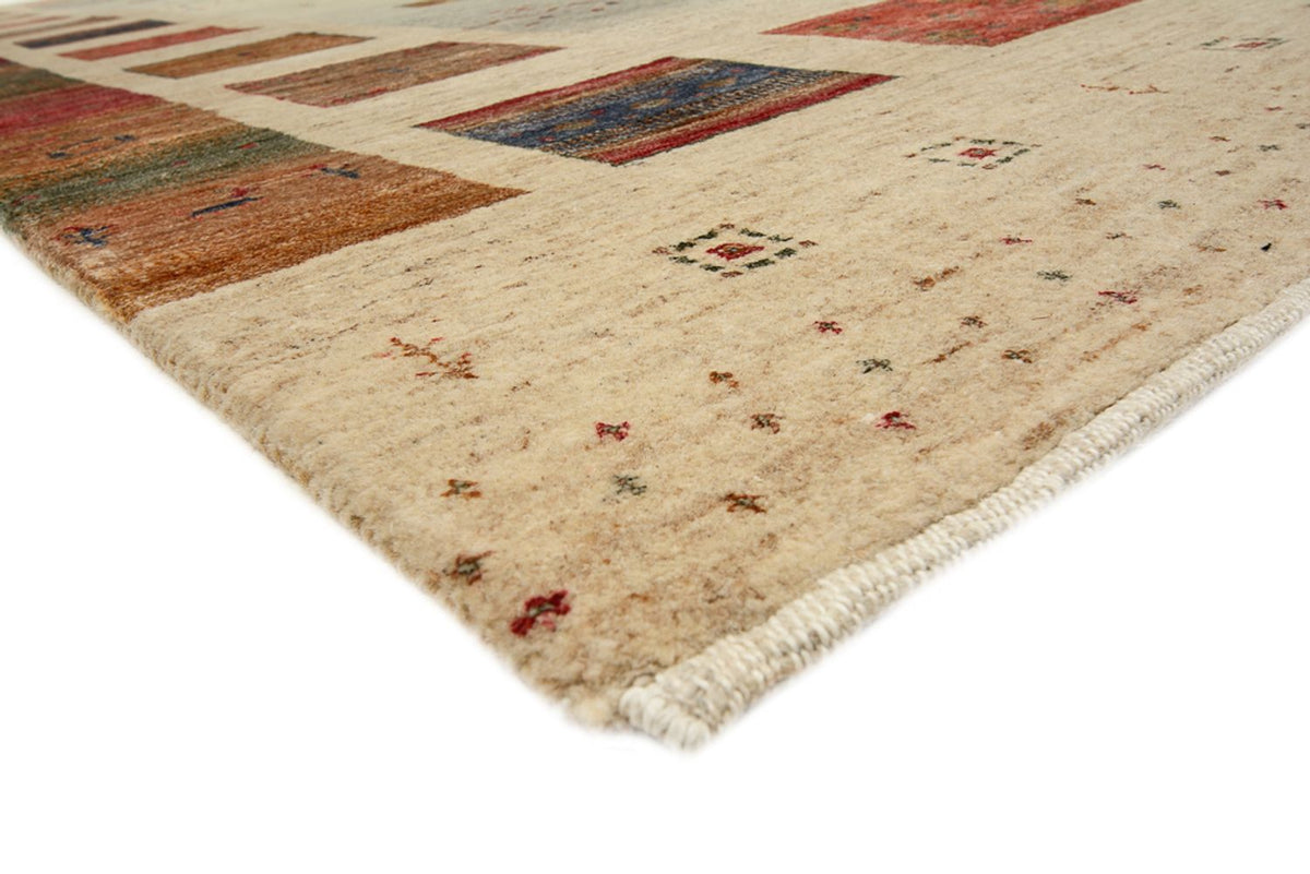 Gabbeh-mattan - Loribaft Indus - 306 x 205 cm - ljusbeige