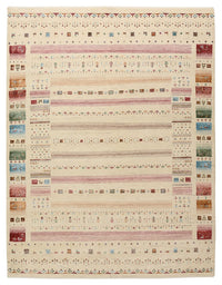 Gabbeh-mattan - Loribaft Indus - 201 x 155 cm - ljusbeige