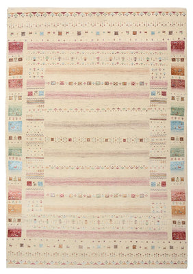 Gabbeh-mattan - Loribaft Indus - 206 x 149 cm - ljusbeige