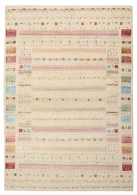 Gabbeh-mattan - Loribaft Indus - 206 x 149 cm - ljusbeige