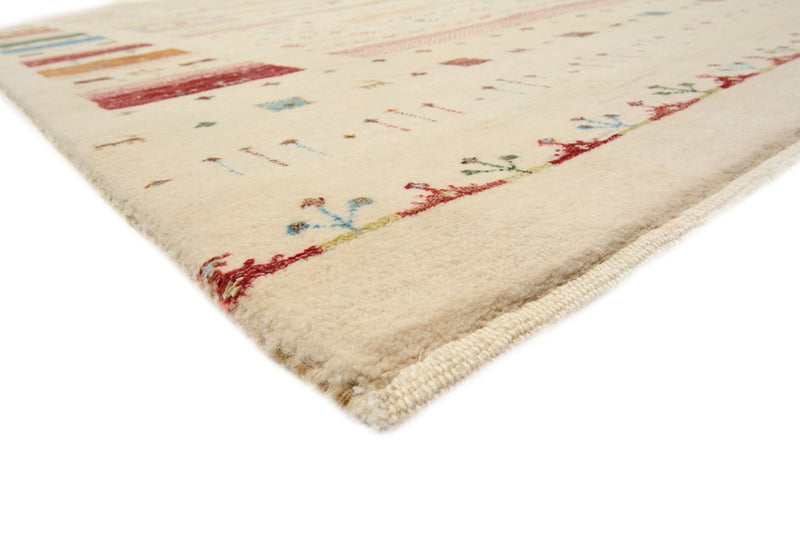 Gabbeh-mattan - Loribaft Indus - 356 x 251 cm - ljusbeige