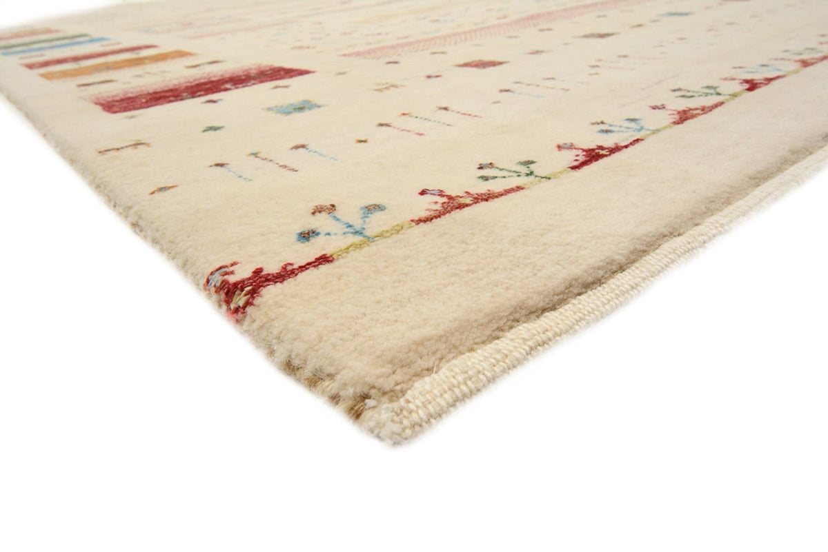 Gabbeh-mattan - Loribaft Indus - 356 x 251 cm - ljusbeige