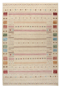 Gabbeh-mattan - Loribaft Indus - 304 x 203 cm - ljusbeige