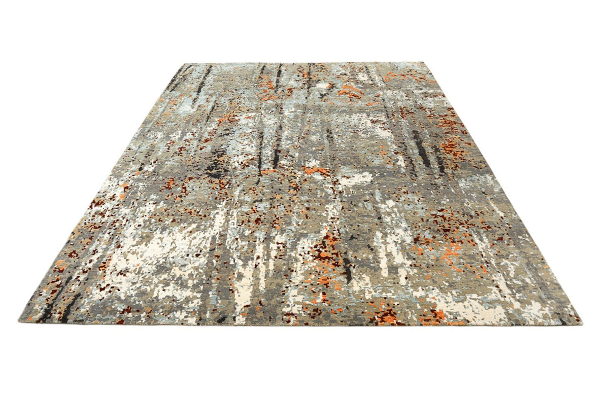 Designermatta - 308 x 247 cm - flerfärgad