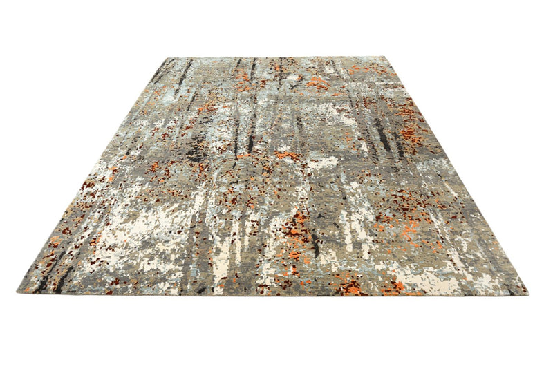 Designermatta - 308 x 247 cm - flerfärgad