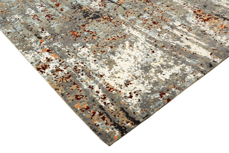 Designermatta - 308 x 247 cm - flerfärgad