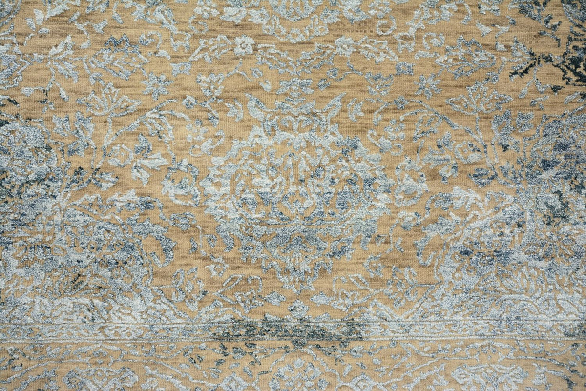 Designermatta - 197 x 145 cm - karamell