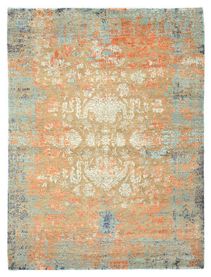 Designermatta - 195 x 149 cm - flerfärgad