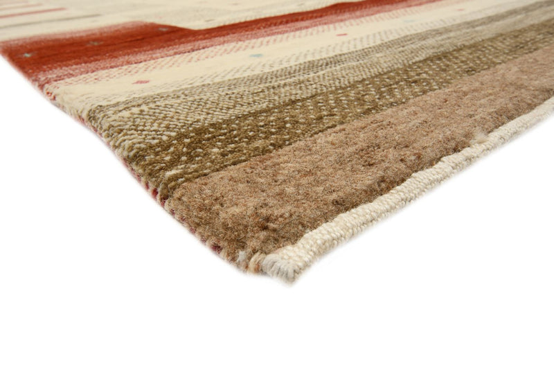 Gabbeh-mattan - Loribaft Indus - 300 x 254 cm - ljusbeige