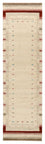 Runner Gabbeh-mattan - Loribaft Indus - 298 x 83 cm - ljusbeige