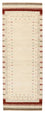 Runner Gabbeh-mattan - Loribaft Indus - 243 x 84 cm - ljusbeige