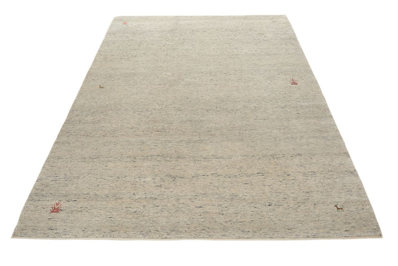 Gabbeh-mattan - Loribaft Indus - 238 x 175 cm - ljusbeige