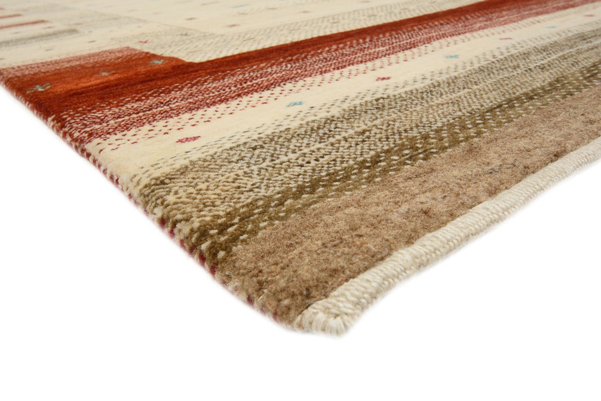 Gabbeh-mattan - Loribaft Indus - 239 x 169 cm - ljusbeige