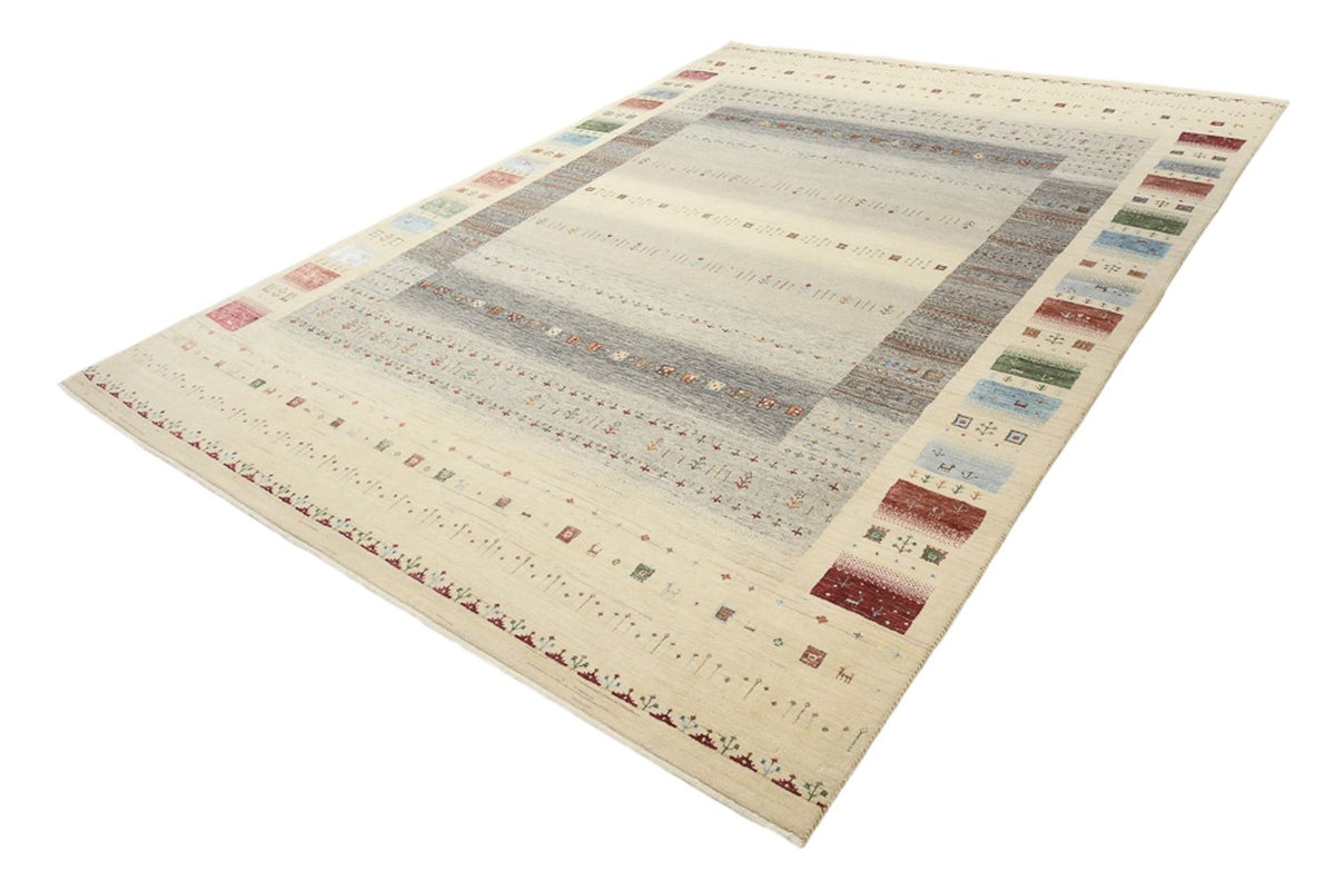 Gabbeh-mattan - Loribaft Indus - 351 x 248 cm - ljusbeige