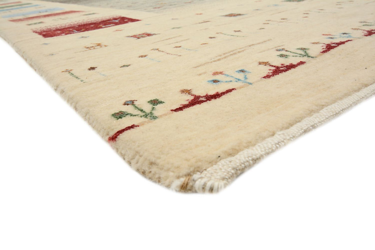 Gabbeh-mattan - Loribaft Indus - 304 x 251 cm - ljusbeige