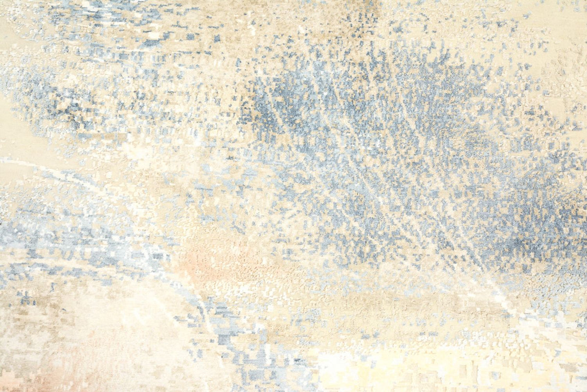 Designermatta - 372 x 281 cm - ljusbeige