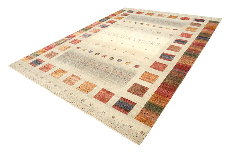 Gabbeh-mattan - Loribaft Indus - 348 x 250 cm - flerfärgad