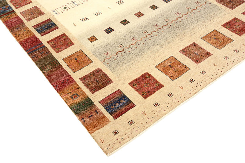 Gabbeh-mattan - Loribaft Indus - 242 x 168 cm - flerfärgad