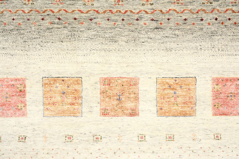 Gabbeh-mattan - Loribaft Indus - 302 x 206 cm - flerfärgad