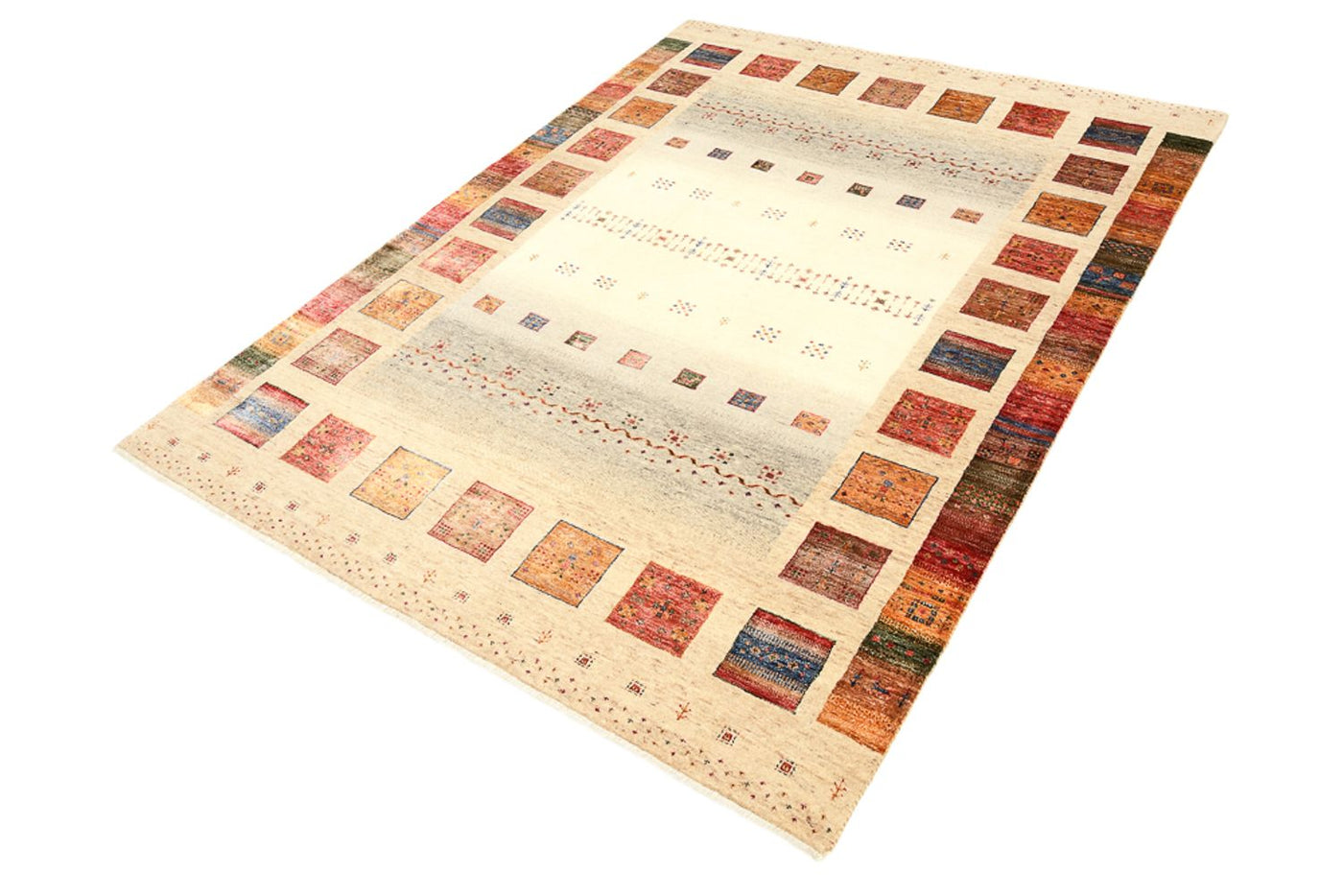 Indo Loribaft Mattan 204x156cm - Ullmatta