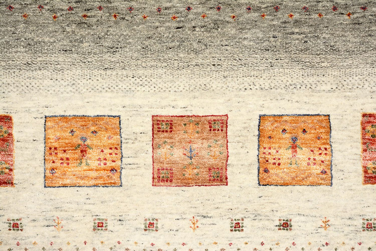 Gabbeh-mattan - Loribaft Indus - 235 x 170 cm - flerfärgad