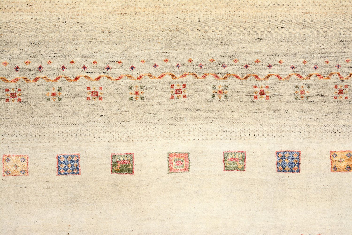 Gabbeh-mattan - Loribaft Indus - 207 x 148 cm - flerfärgad