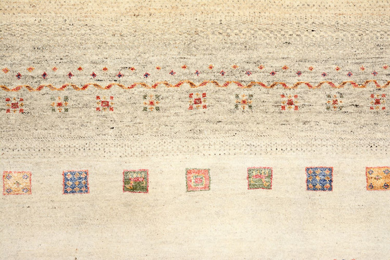 Gabbeh-mattan - Loribaft Indus - 207 x 148 cm - flerfärgad