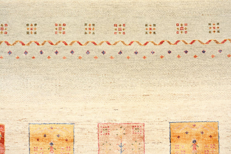 Gabbeh-mattan - Loribaft Indus - 345 x 247 cm - flerfärgad