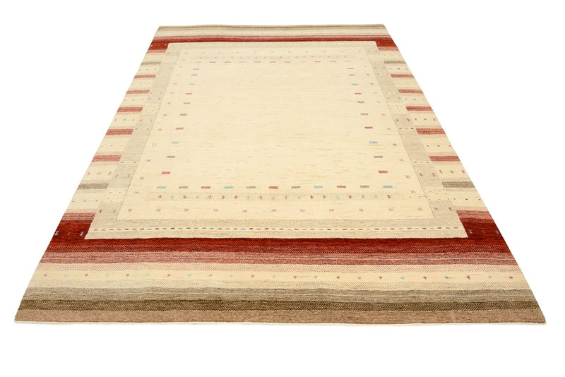 Gabbeh-mattan - Loribaft Indus - 299 x 210 cm - ljusbeige