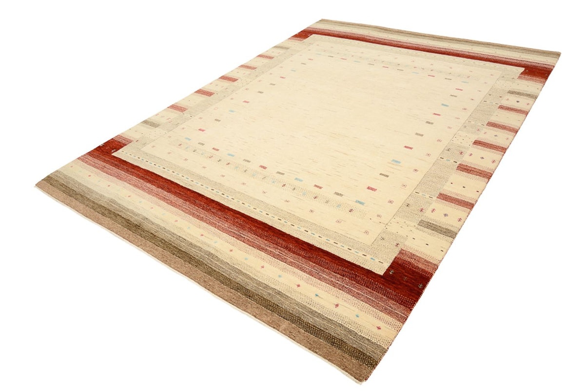 Gabbeh-mattan - Loribaft Indus - 299 x 210 cm - ljusbeige