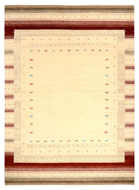 Gabbeh-mattan - Loribaft Indus - 356 x 255 cm - ljusbeige