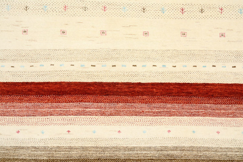 Gabbeh-mattan - Loribaft Indus - 349 x 251 cm - ljusbeige