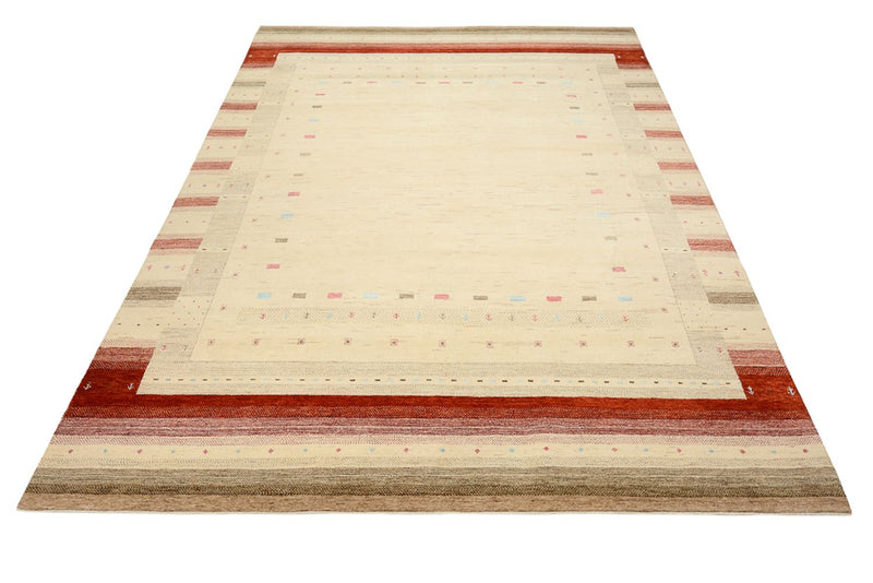 Gabbeh-mattan - Loribaft Indus - 349 x 251 cm - ljusbeige