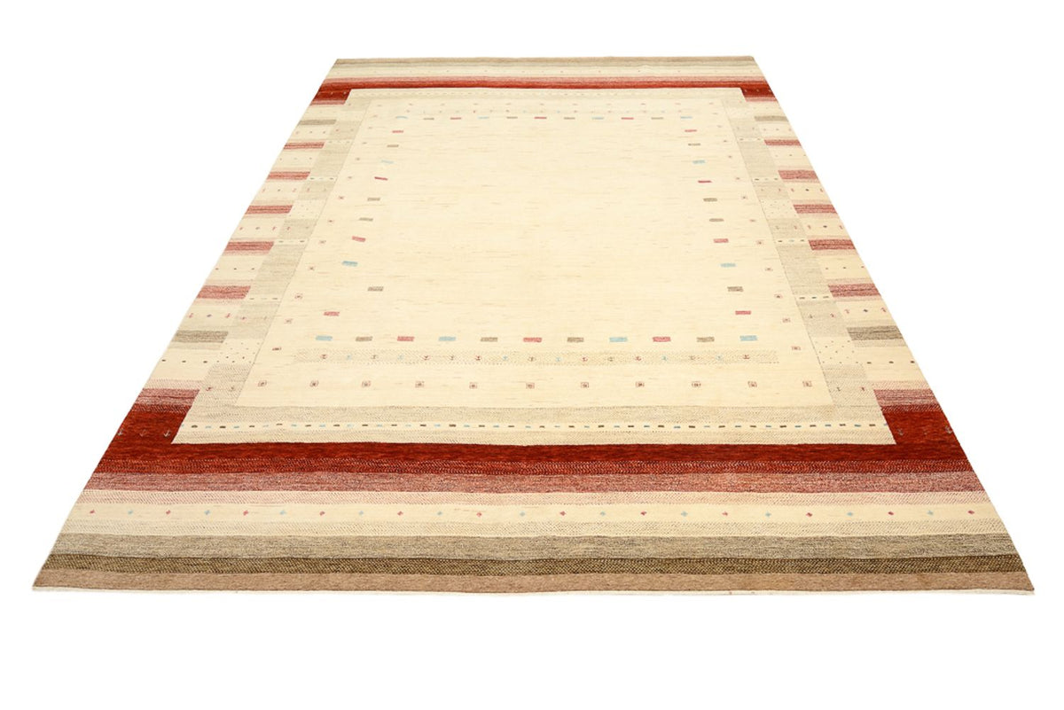 Gabbeh-mattan - Loribaft Indus - 342 x 254 cm - ljusbeige
