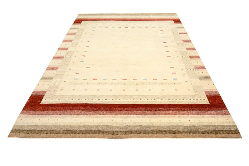Gabbeh-mattan - Loribaft Indus - 342 x 254 cm - ljusbeige
