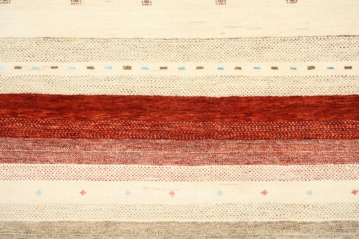 Gabbeh-mattan - Loribaft Indus - 342 x 254 cm - ljusbeige